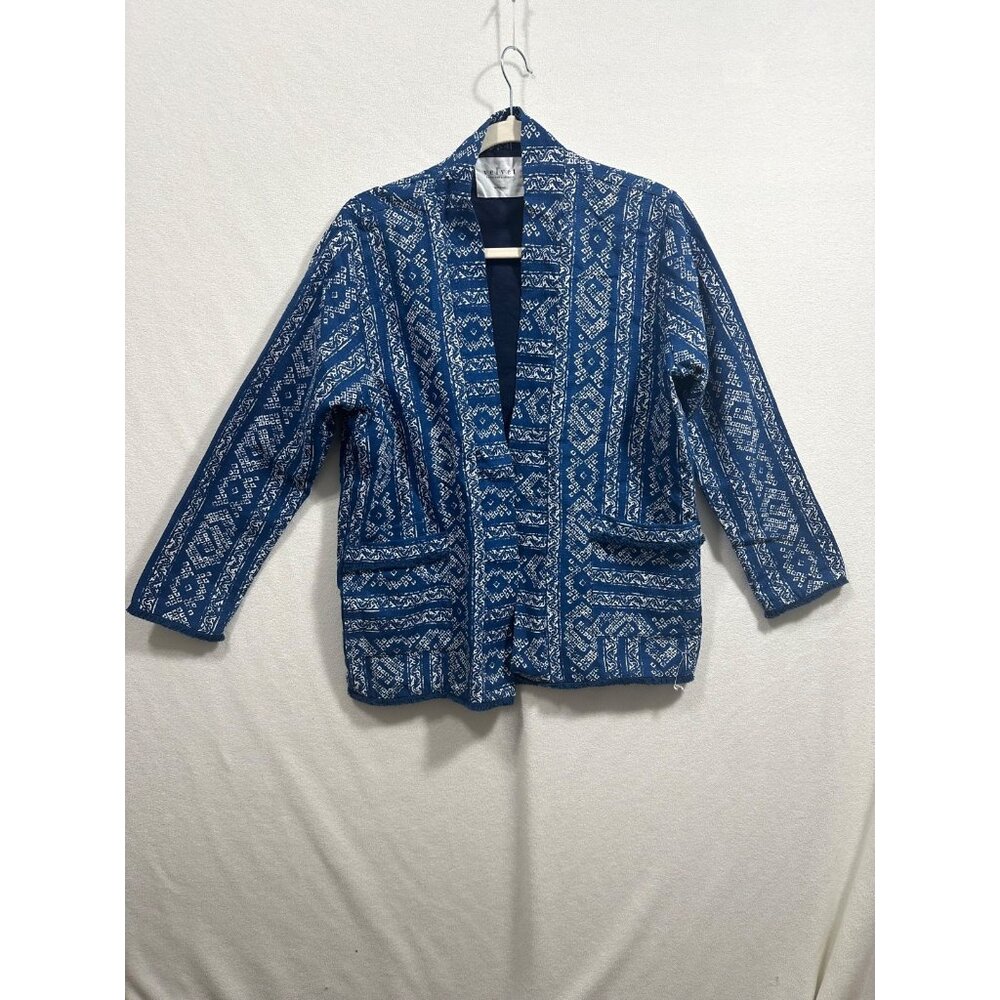 Velvet by Graham & Spencer Tribal Print Jacket Small